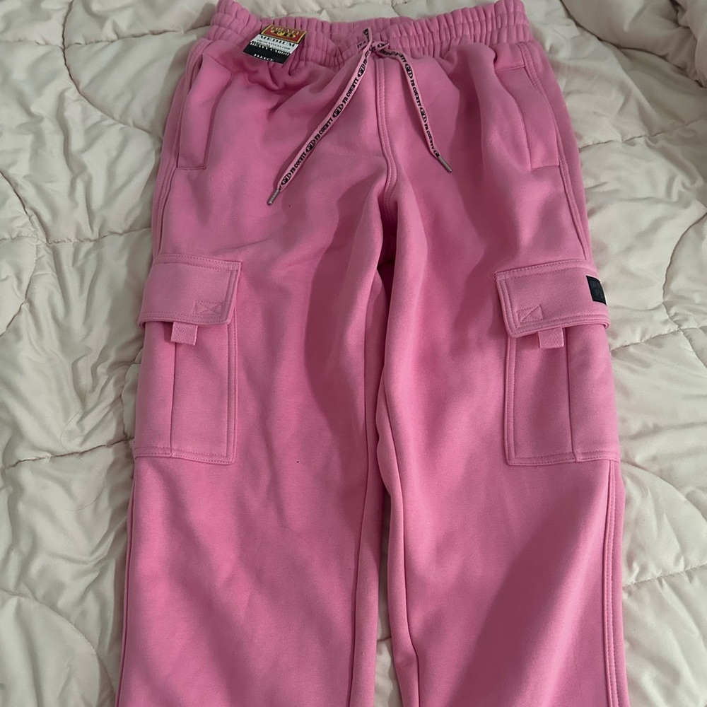 Women's Pink Cargo Pants